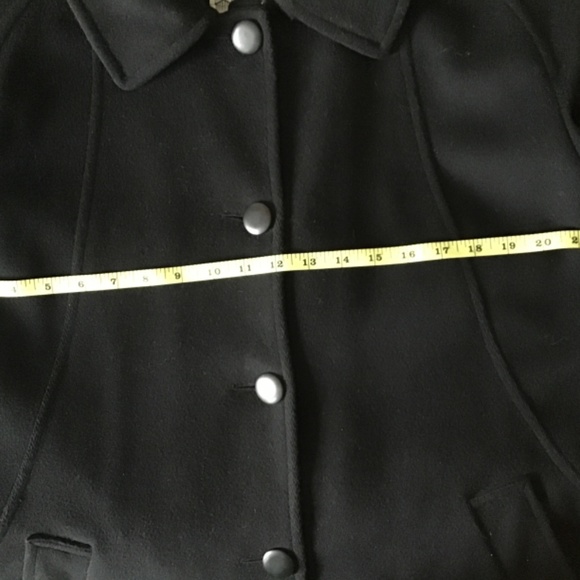 London Fog %100 wool long coat - Picture 16 of 16